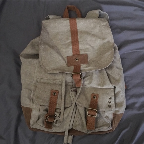 Canvas Rucksack Backpack