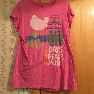 Peach colored shirt