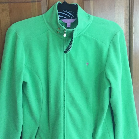 Lilly Pulitzer fleece zip up