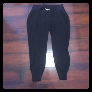 Motherhood Maternity black cotton joggers