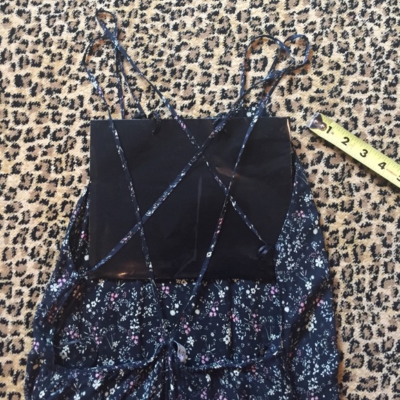 BOHO Strappy, backless floral summer dress S - Picture 3 of 4