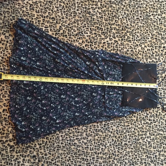 BOHO Strappy, backless floral summer dress S - Picture 4 of 4