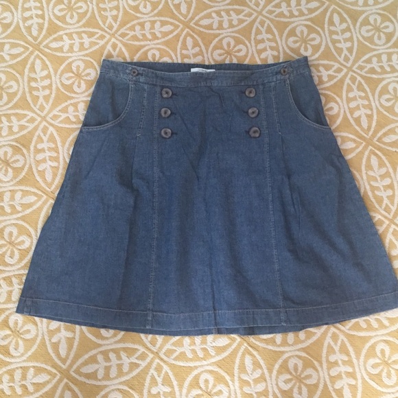 Merona denim skirt