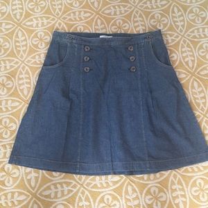 Merona denim skirt