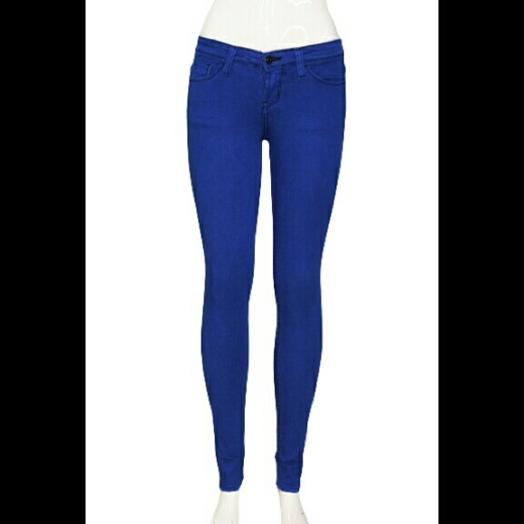 Black stitch skinny jeans - Picture 1 of 2