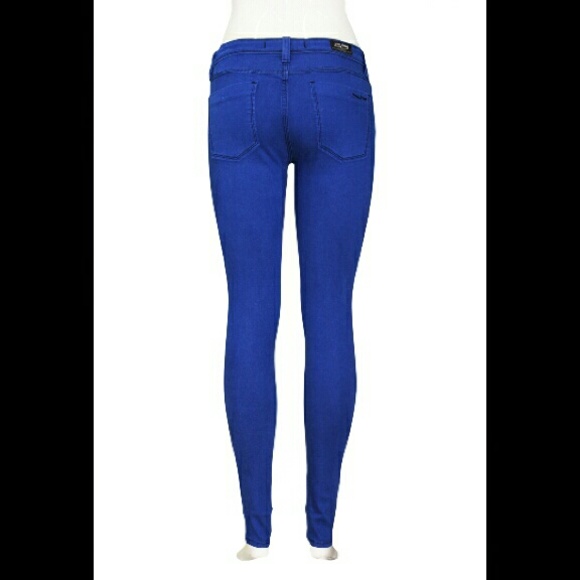 Black stitch skinny jeans - Picture 2 of 2