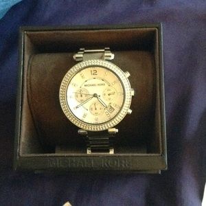 Micheal Kors Silver Watch
