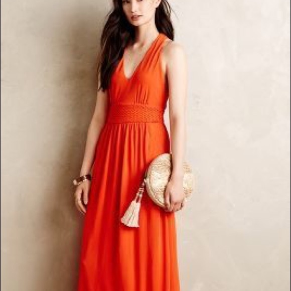 Anthropologie maxi dress