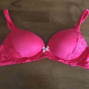 Pink Victoria's Secret Wireless Bra