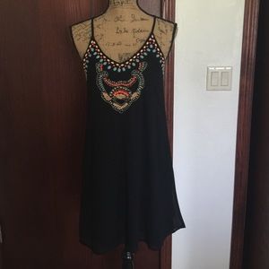 Black beaded dress