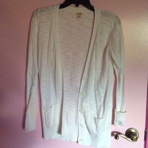 White Cardigan