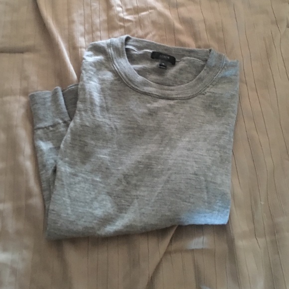 Lot of 2 j. crew gray & Black sweaters