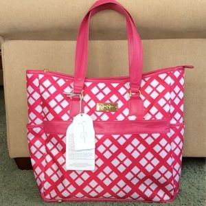 NWT $140 JS 19900 Country Club Pink Tote Bag