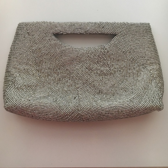 Lord & Taylor beaded clutch
