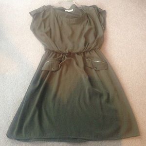 Army green dress