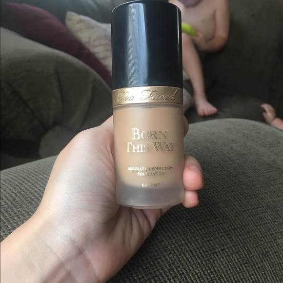 Too faced born this way in light beige