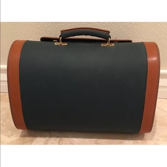 SOLD—CARLAIN PARIS Dog Cat Carrier Handmade France - Picture 4 of 4