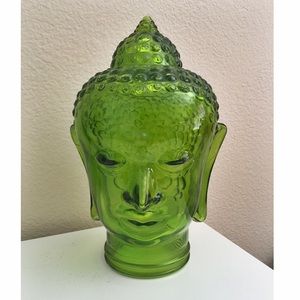 Glass Buddha Head