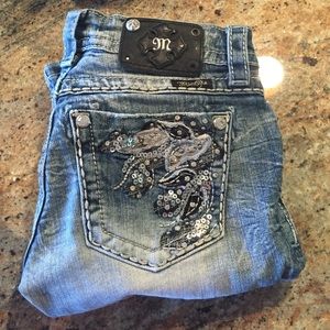 Miss Me size 26 denim jeans