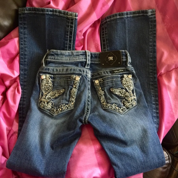 Miss Me girls size 10 bootcut jeans