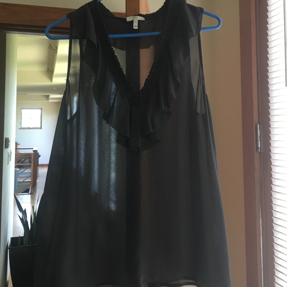 Joie sleeveless silk shirt