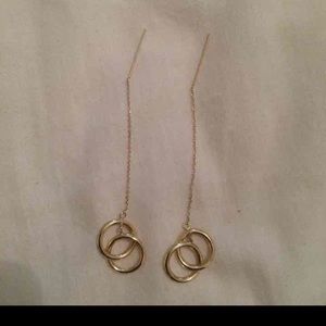 14k solid gold earrings