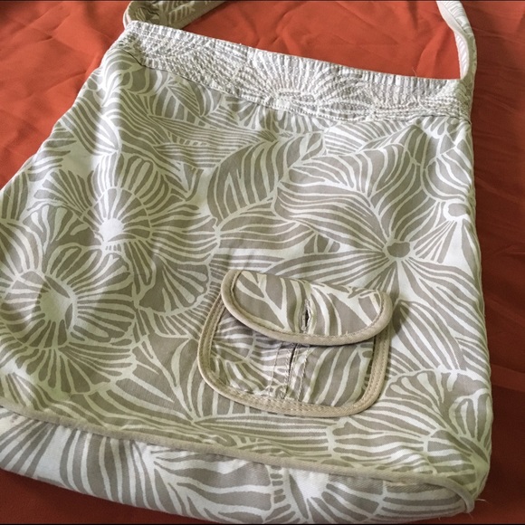 Aeropostle palm leaf printed bag