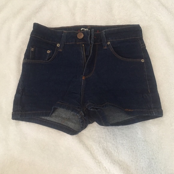 Denim 80's style hot shorts