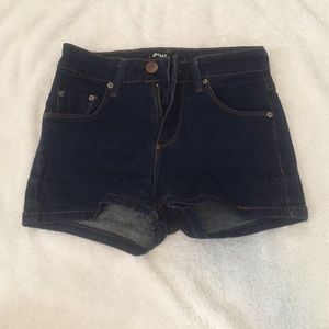 Denim 80's style hot shorts
