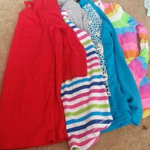 4 long sleeve girls shirts