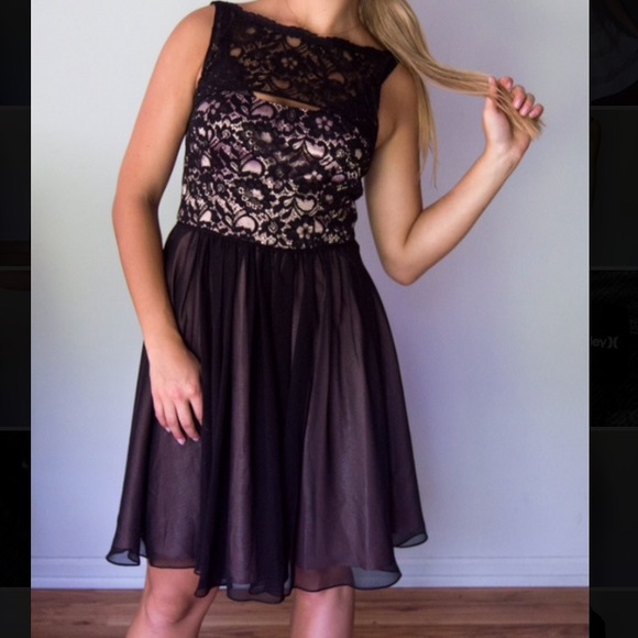 Black Laced Dress