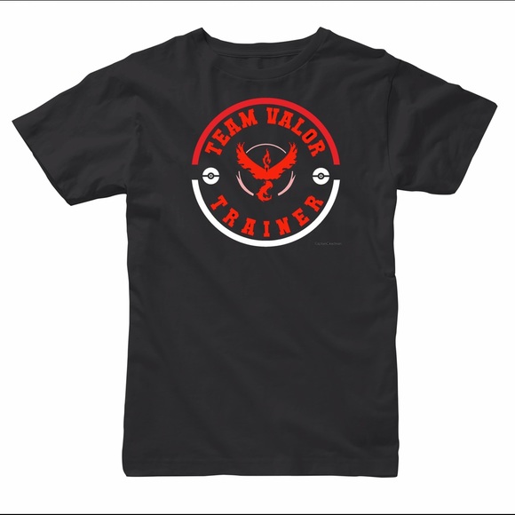 Pokemon Go T-Shirts Team Valor Mystic Instinct - Picture 4 of 4