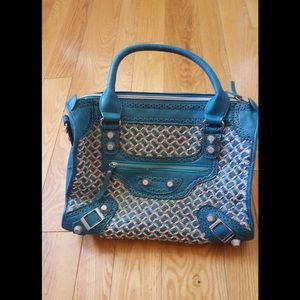 Teal Nicole Lee bag