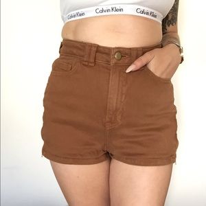 American Apparel high waisted shorts