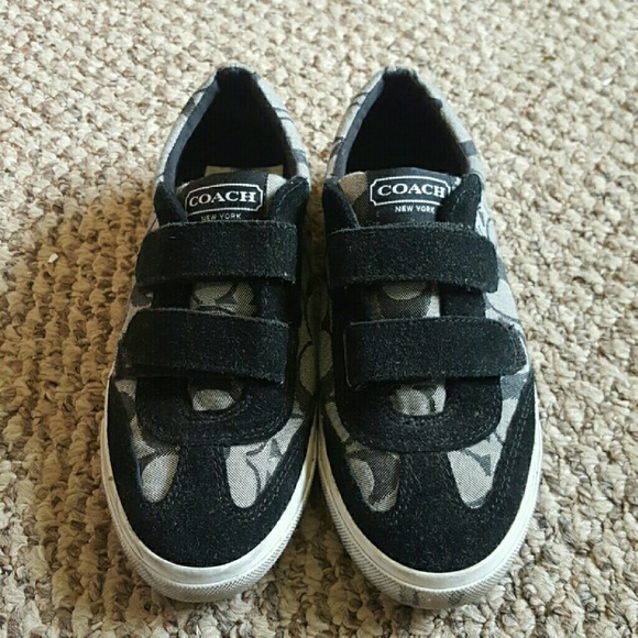 *Coach* Black Flat Shoes