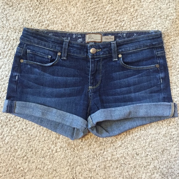 Paige Jimmy Jimmy Cut Off Jean Shorts Size 26