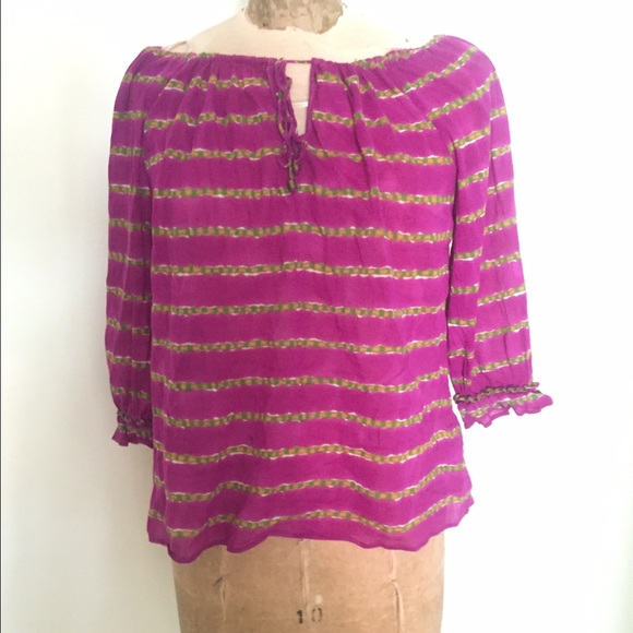 Ralph Lauren off the shoulder boho top