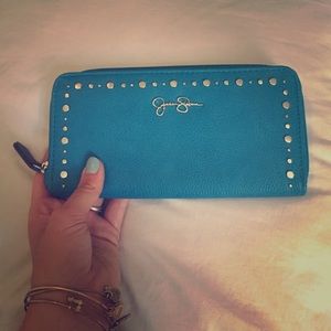 Turquoise wallet, NEVER USED!!!