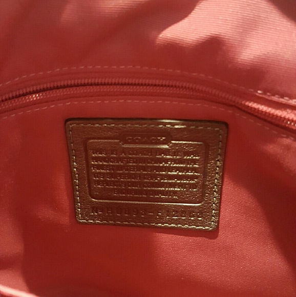 Coach Pink purse - Picture 2 of 2