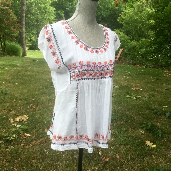 Anthropologie Vanessa Virginia swing top