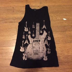 Forever 21 Guitar Tank Top