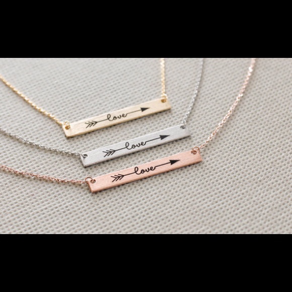 Silver Love Necklace - Picture 3 of 3