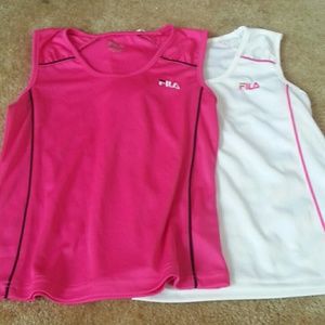 Girls fila athletic tops