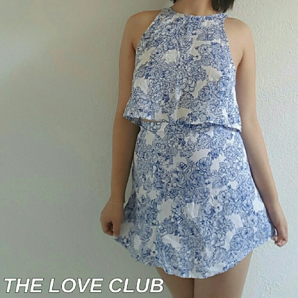American Apparel Dresses & Skirts - Blue Floral Lulu Set