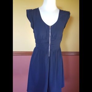 Navy blue dress
