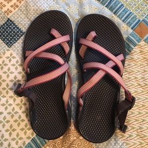 Cute pink chacos