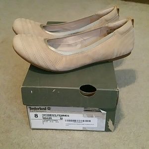 Timberland Ellsworth ballet flat in Beige