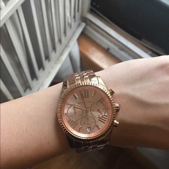 Michael Kors Rose Gold Watch