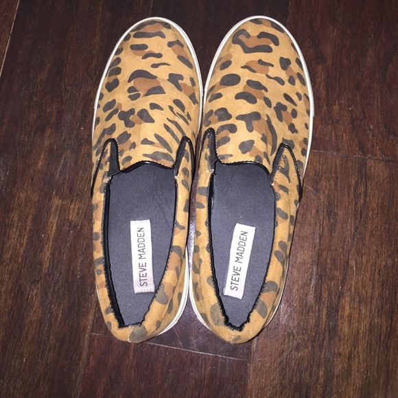 Steve Madden Shoes - Steve Madden Cheetah Print Slip-ons
