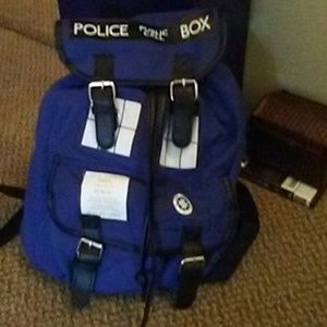 Doctor Who TARDIS mini-backpack!